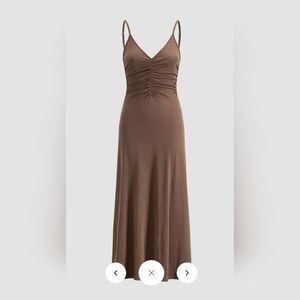 Spaghetti strap maxi dress